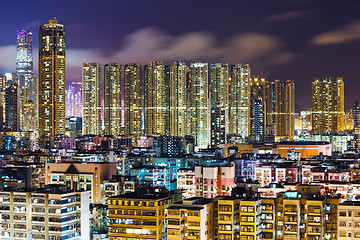 Image showing Apartment building in Kowloon