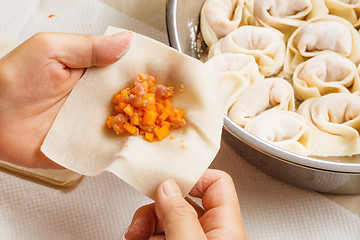 Image showing Homemade dumpling