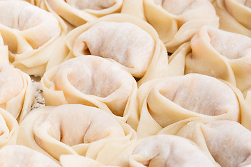 Image showing Homemade dumpling close up