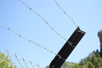 Image showing Barb Wire