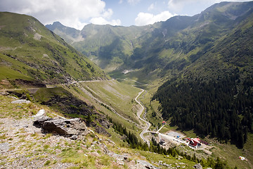 Image showing Transfagarasan C5 highway signboard, Romania