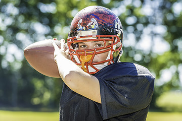 Image showing American Football Player