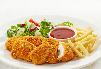 Image showing chicken nuggets