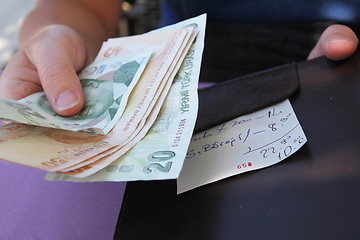 Image showing Turkish Currency