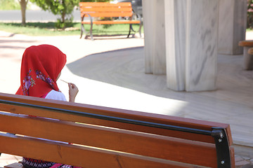 Image showing Girl with Hijab