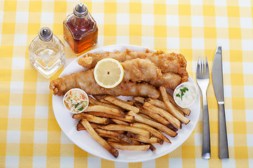 Image showing Fish and Chips