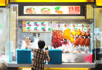 Image showing Food stall