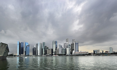 Image showing Rainy Singapore 