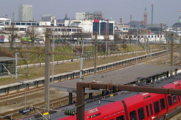Image showing Railway in Copenhagen