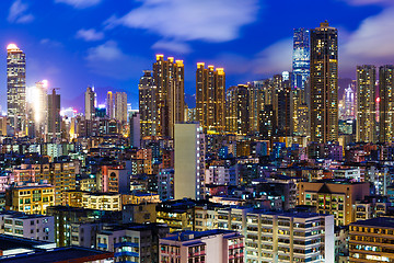 Image showing Cityscape at night