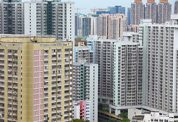 Image showing Residential district in Hong Kong