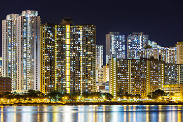 Image showing Residential district in Hong Kong