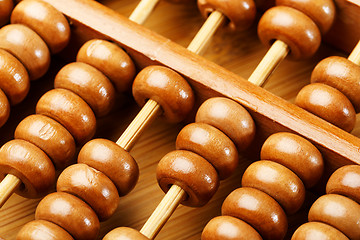 Image showing Chinese traditional calculator, abacus