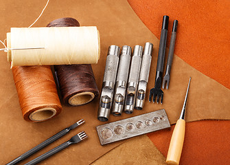 Image showing Craft tool for handmade leather 