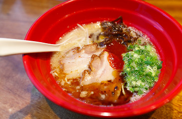 Image showing Japanese ramen noodle