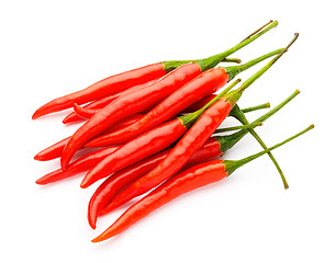 Image showing Red pepper isolated on white background