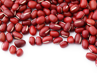 Image showing Red Bean isolated on white background