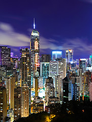 Image showing Cityscape at night