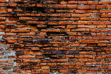 Image showing Ancient brick wall