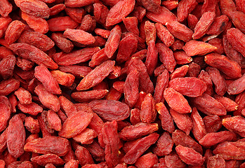 Image showing Dried wolfberry fruit