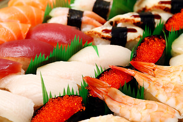 Image showing Sushi bento box