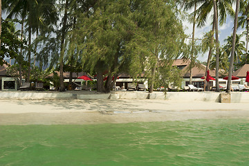 Image showing The beach at the hotel Fmari