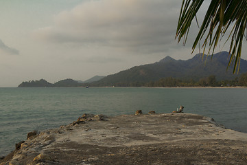 Image showing Thailand. The territory of the island of Koh Chang.