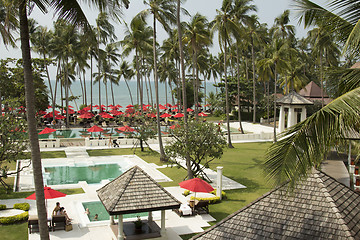 Image showing Grounds of the Hotel Amari in Koh Chang