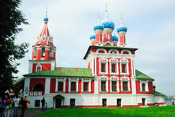 Image showing Church of Prince (tsarevitch, czarevitch) Dimitry-on-Blood in Uglich, Russia