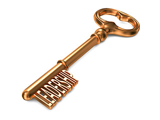 Image showing Leadership - Golden Key.