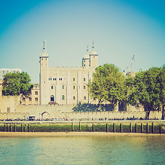 Image showing Vintage look Tower of London