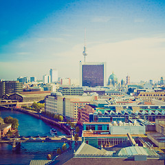 Image showing Retro look Berlin