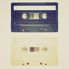 Image showing Retro look Tape cassette