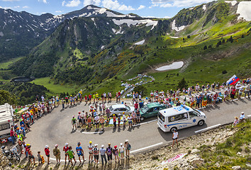 Image showing Ambulance of Le Tour de France