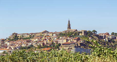 Image showing Briones village, La Rioja, Spain 