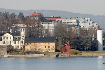 Image showing Small city