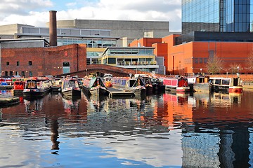 Image showing Birmingham waterway