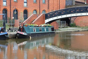 Image showing Manchester canal
