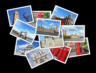 Image showing London postcards