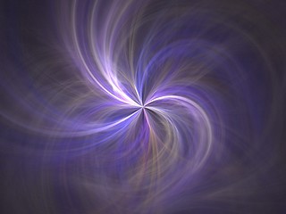 Image showing Light spiral background