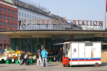 Image showing Vesterport station in Copenhagen