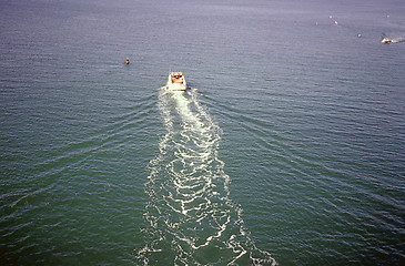 Image showing Motor boat