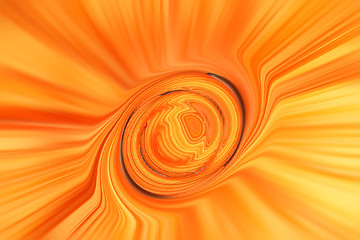 Image showing Circle orange background