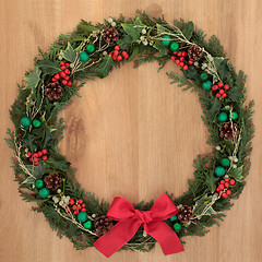 Image showing Christmas Wreath