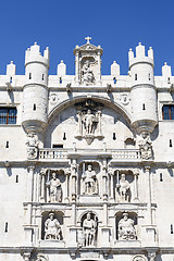 Image showing Arch Santa Maria gateway to the city of Burgos Spain