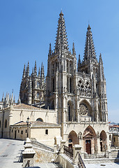 Image showing cathedral in Burgos, Spain