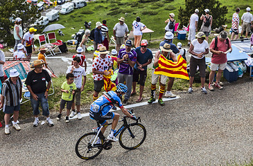 Image showing The Cyclist David Millar