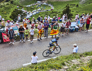 Image showing The Cyclist Sergio Miguel Moreira Paulinho