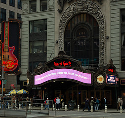 Image showing Hard Rock Cafe NY