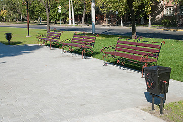 Image showing Park in summer